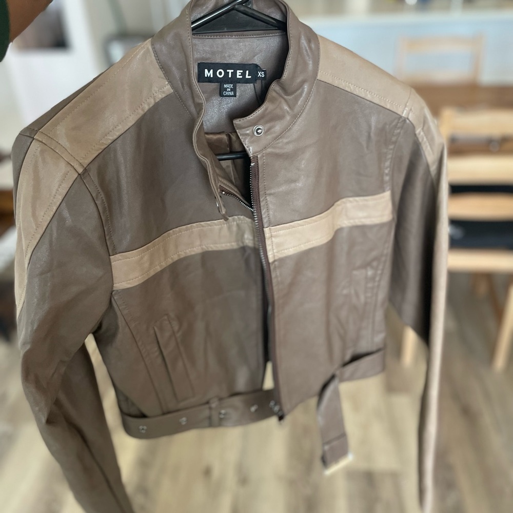 Motel leather jacket